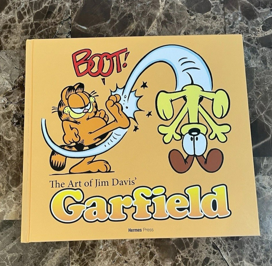 The Art of Jim Davis’ Garfield Hardcover Heritage Auctions Signed Gift Edition