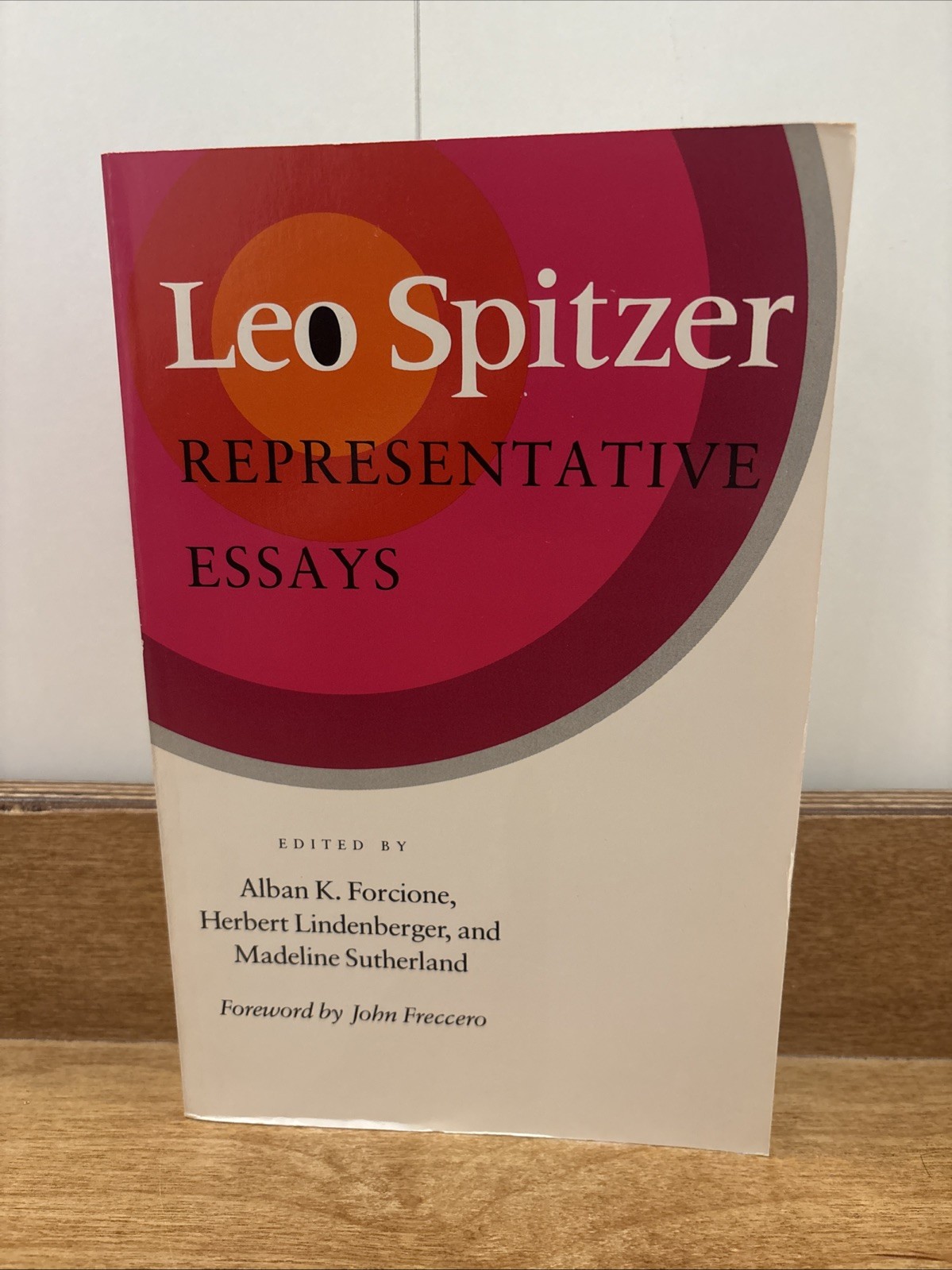 Leo Spitzer : Representative Essays Stanford Press Paperback (3)
