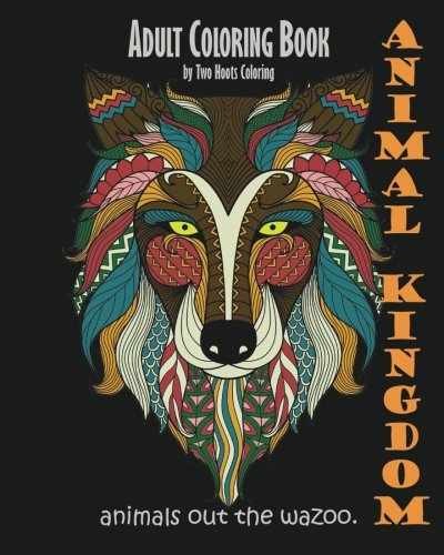 Adult Coloring Book: Animal – Paperback, by Coloring Two Hoots – Very Good