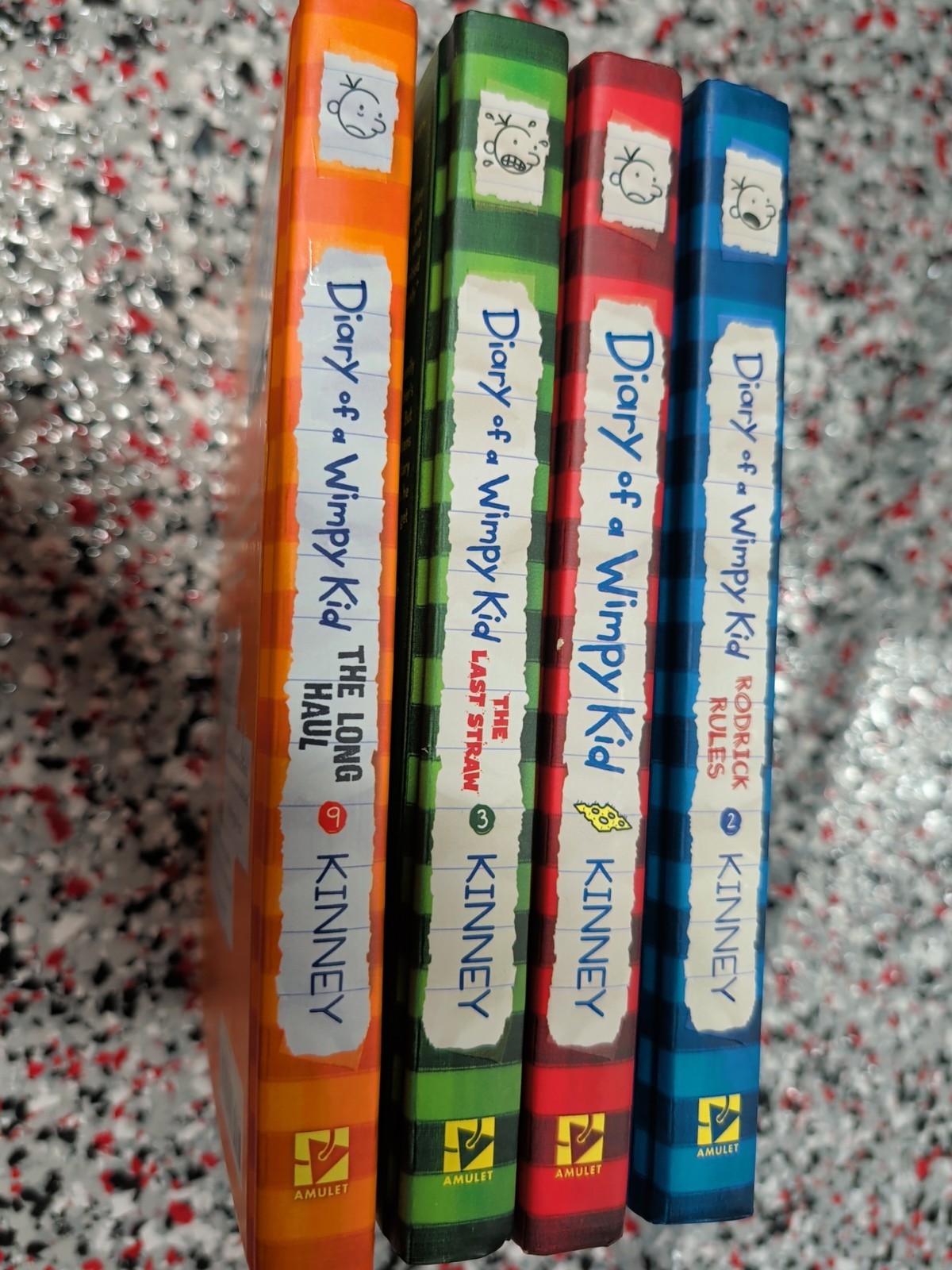 4 Diary Of A Wimpy Kid Books NEW CONDITION! EXCELLENT VALUE?