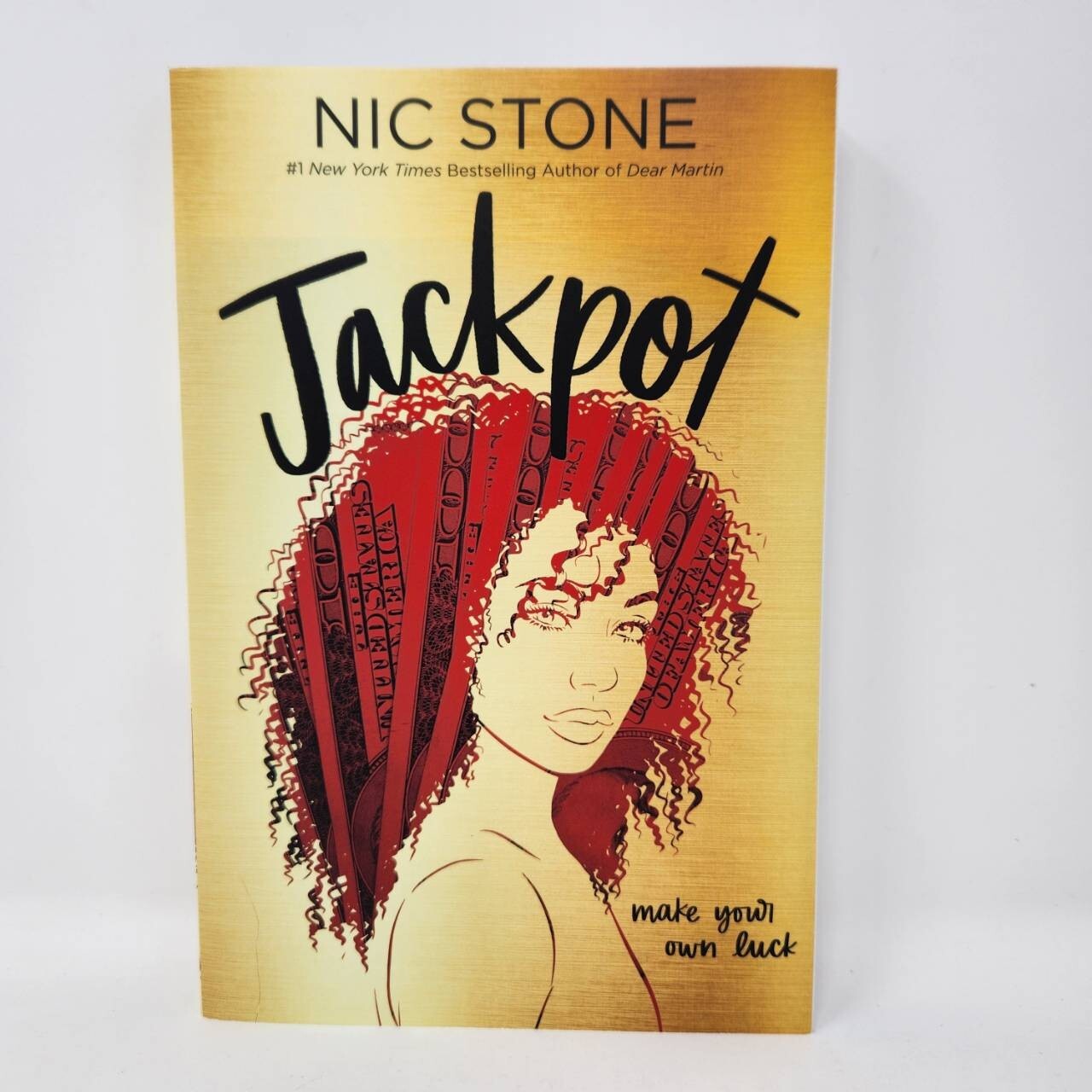 Jackpot by Nic Stone, Make Your Own Luck, 2020 Paperback