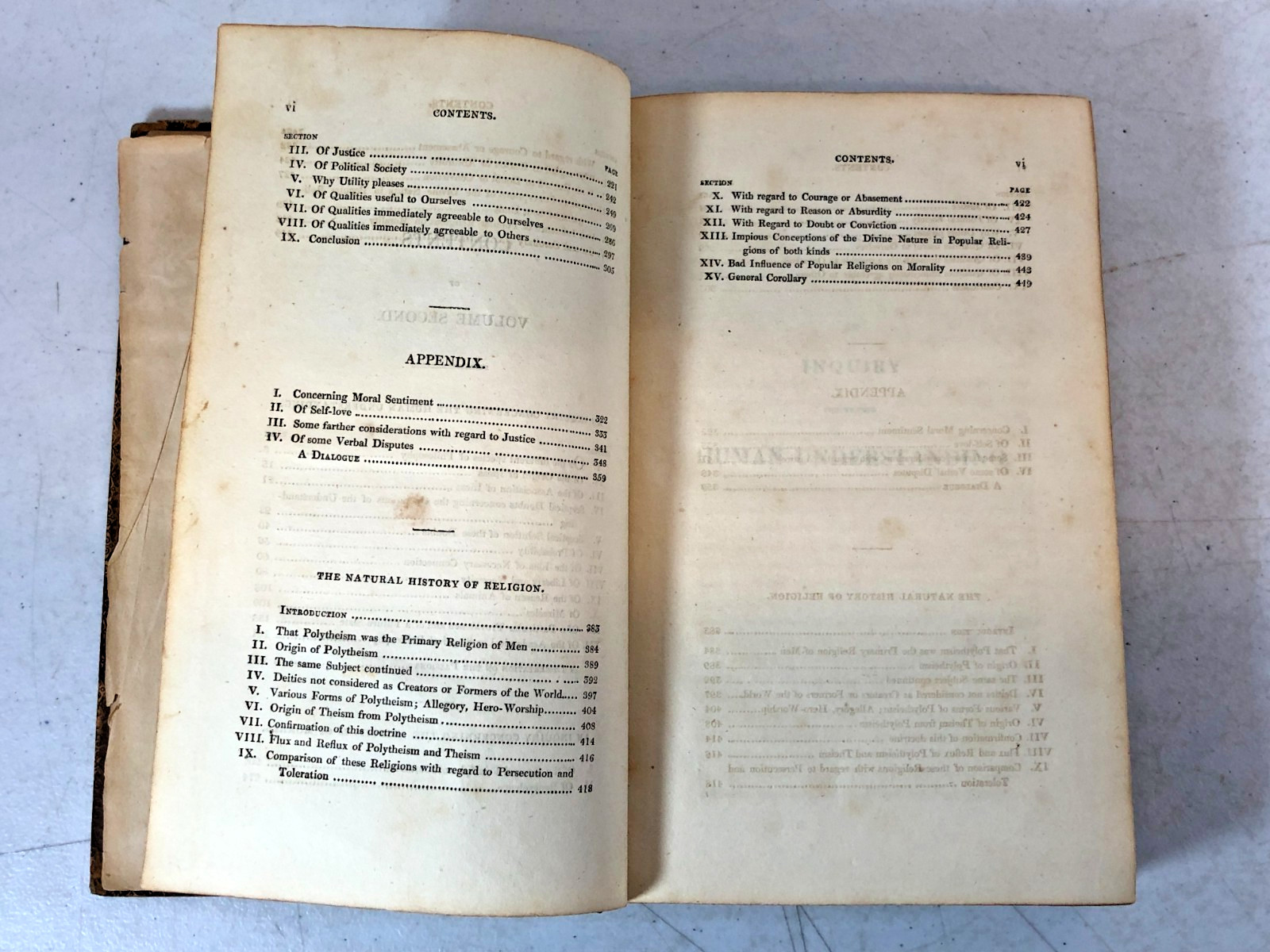 Hume’s Essays and Treatises On Several Subjects, Volume II, 1817, E-51