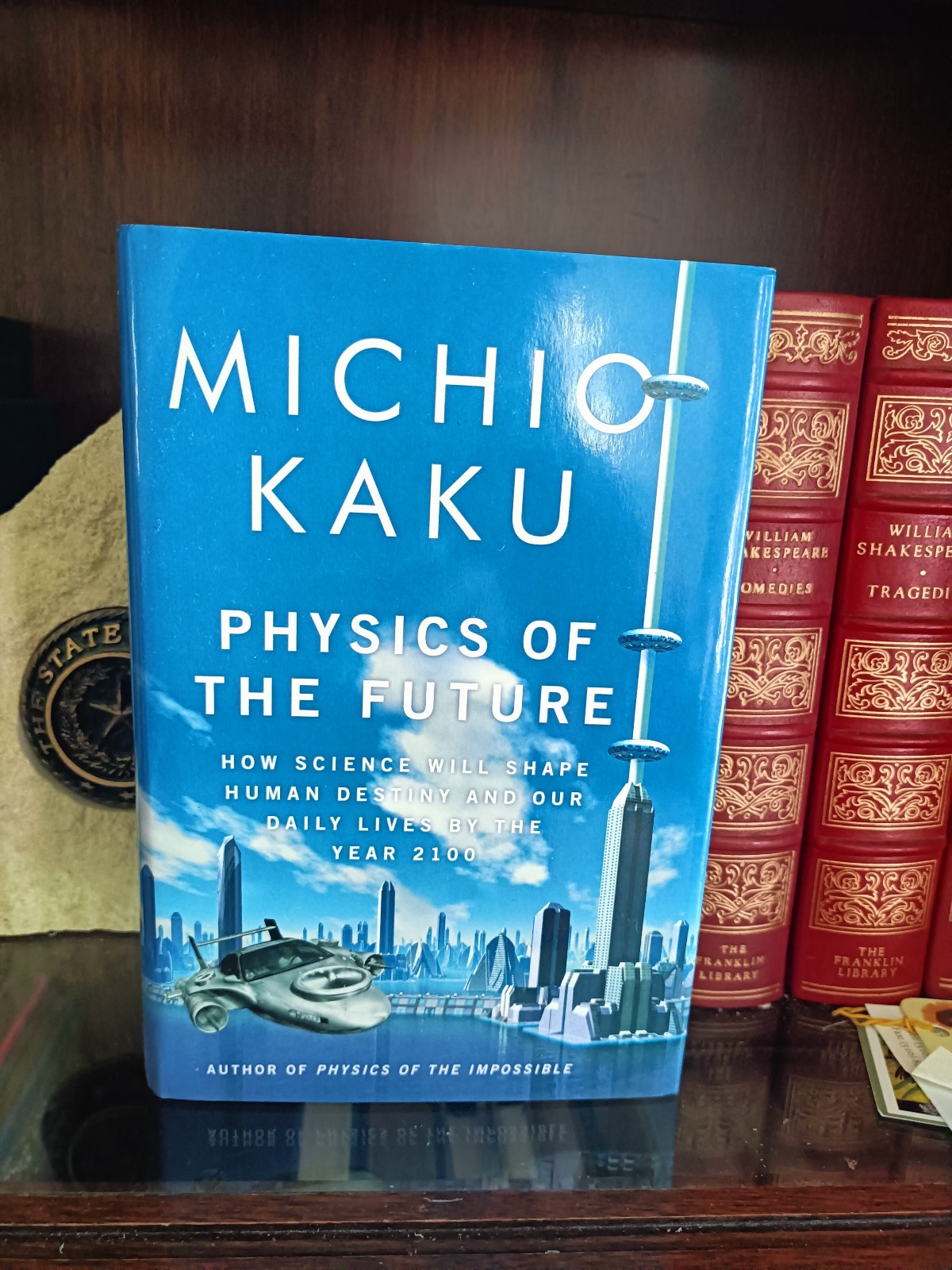 Physics of the Future_Michio Kaku_HCDJ_1st Edition_Ex-library_Very Good