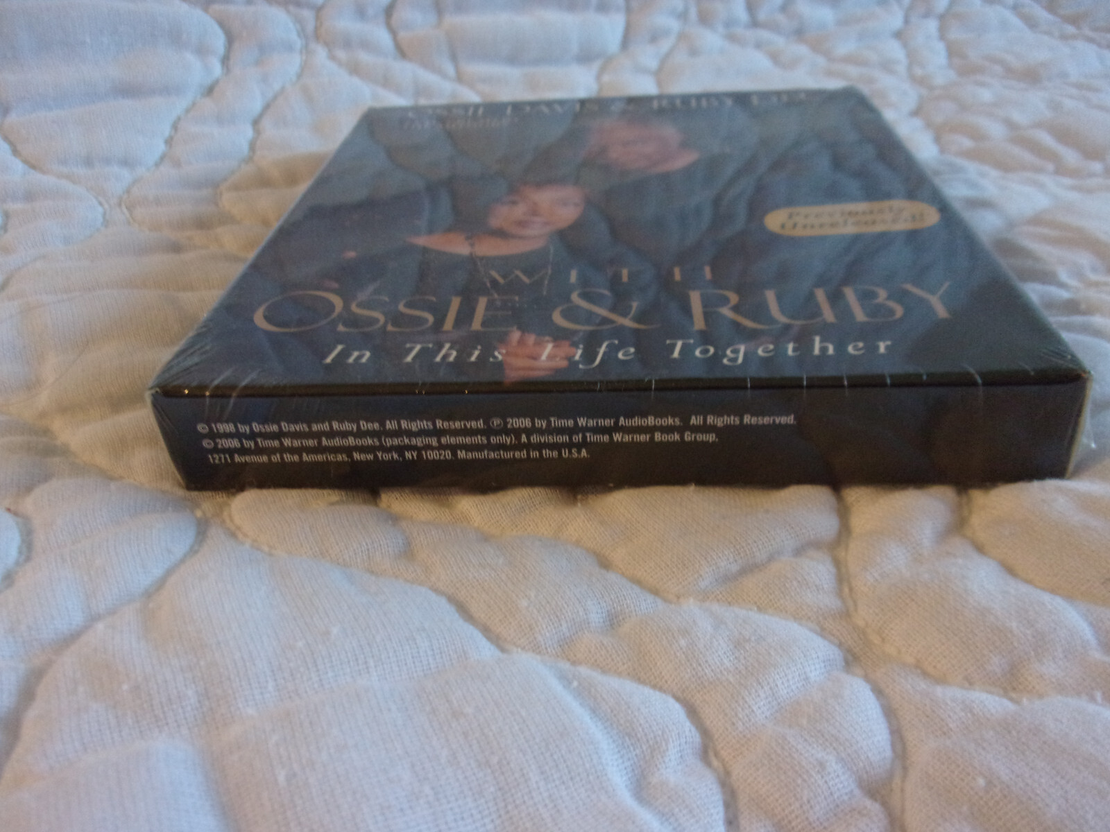 IN THIS LIFE TOGETHER WITH OSSIE DAVIS & AND RUBY DEE 5-DISC CD AUDIO BOOK NEW