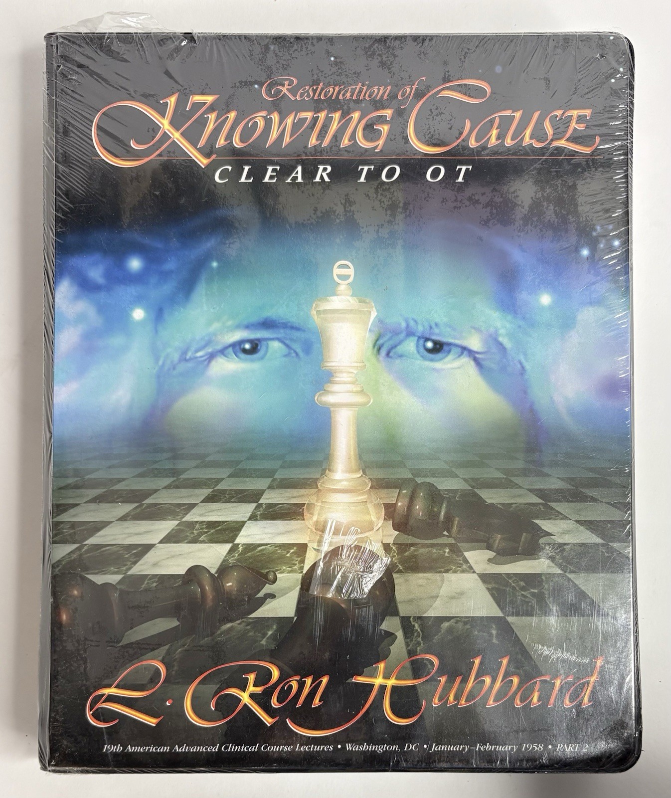 Restoration Of Knowing Cause L. Ron Hubbard, Part 2 Binders, Cassette Lectures