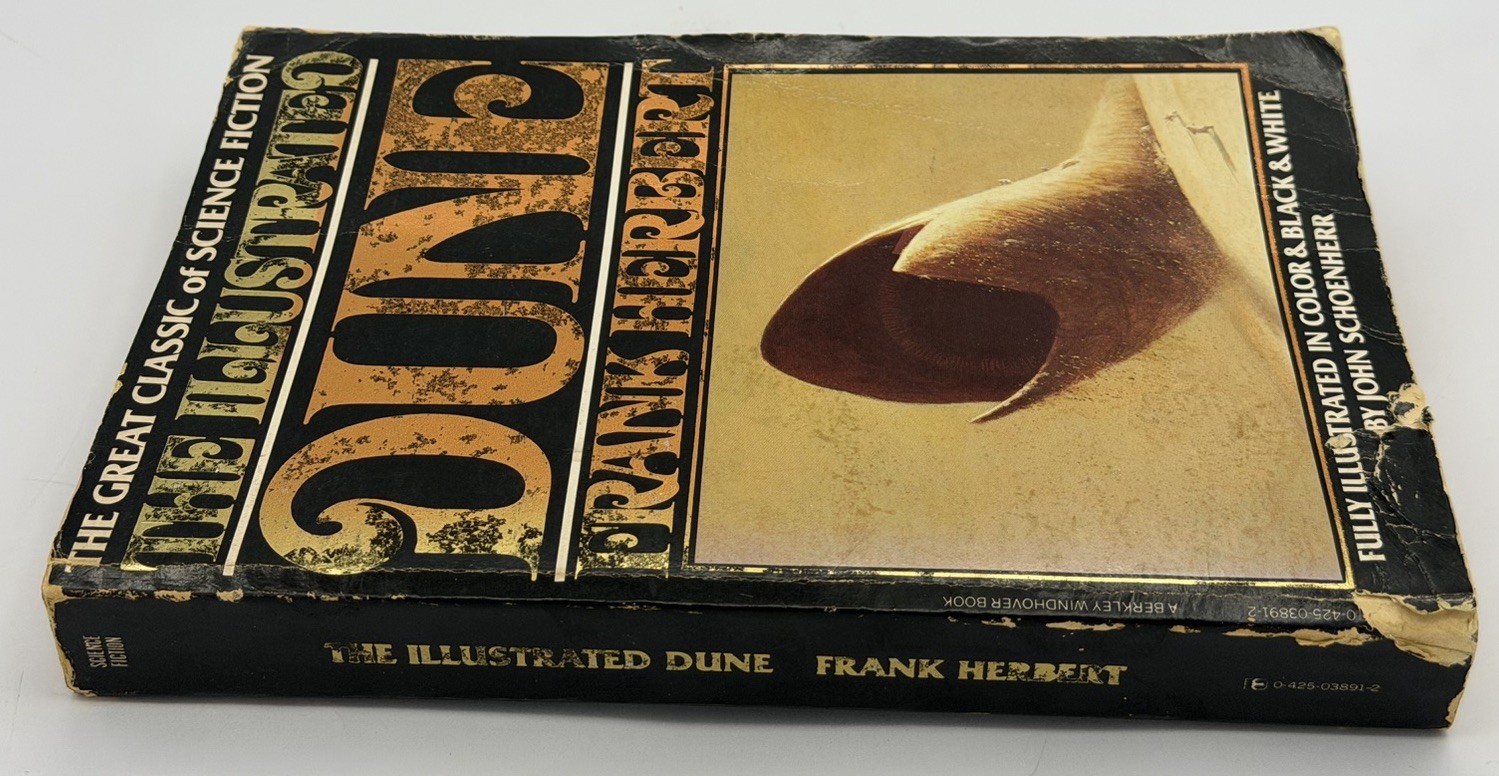 THE ILLUSTRATED DUNE by Frank Herbert ~ 1st Edition 1978 Paperback Collectible
