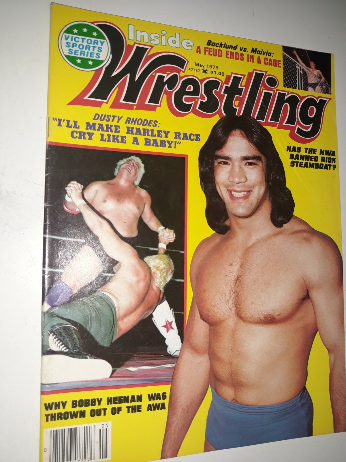 Inside Wrestling Magazine May 1979 Ricky Steamboat Dusty Rhodes Bob Backlund