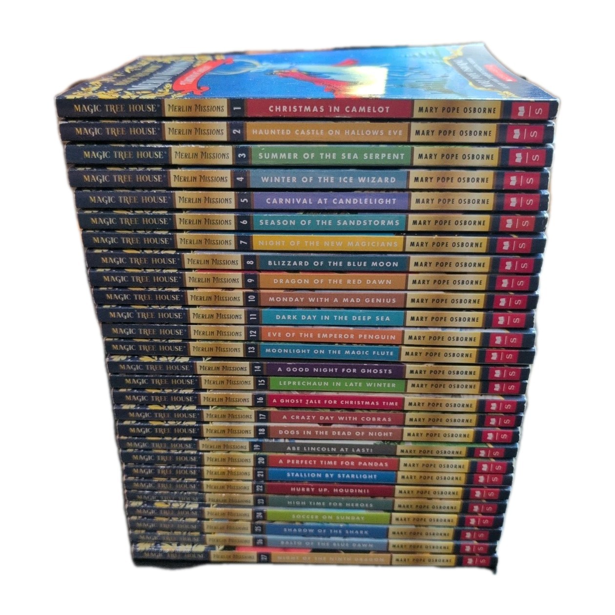 Magic Tree House Merlin Missions Books 1-25 Boxed Set by Mary Pope Osborne