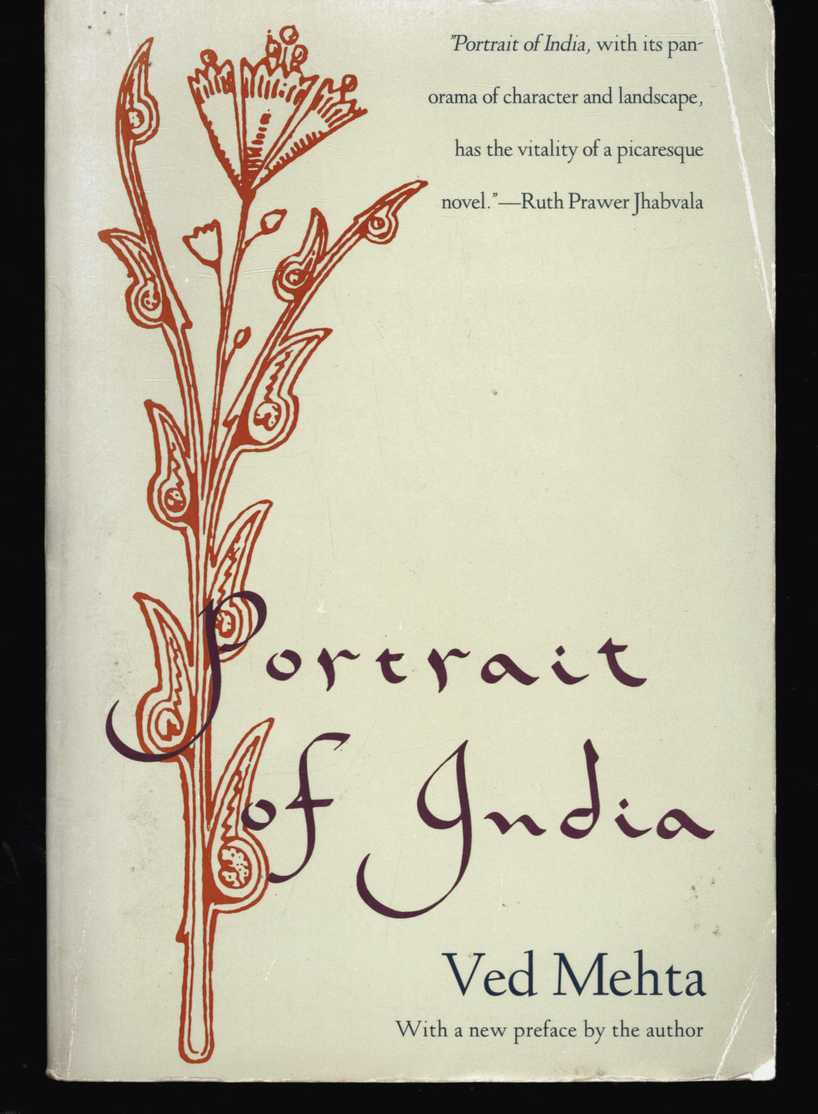 VED MEHTA PORTRAIT OF INDIA YALE UNIVERSITY PRESS