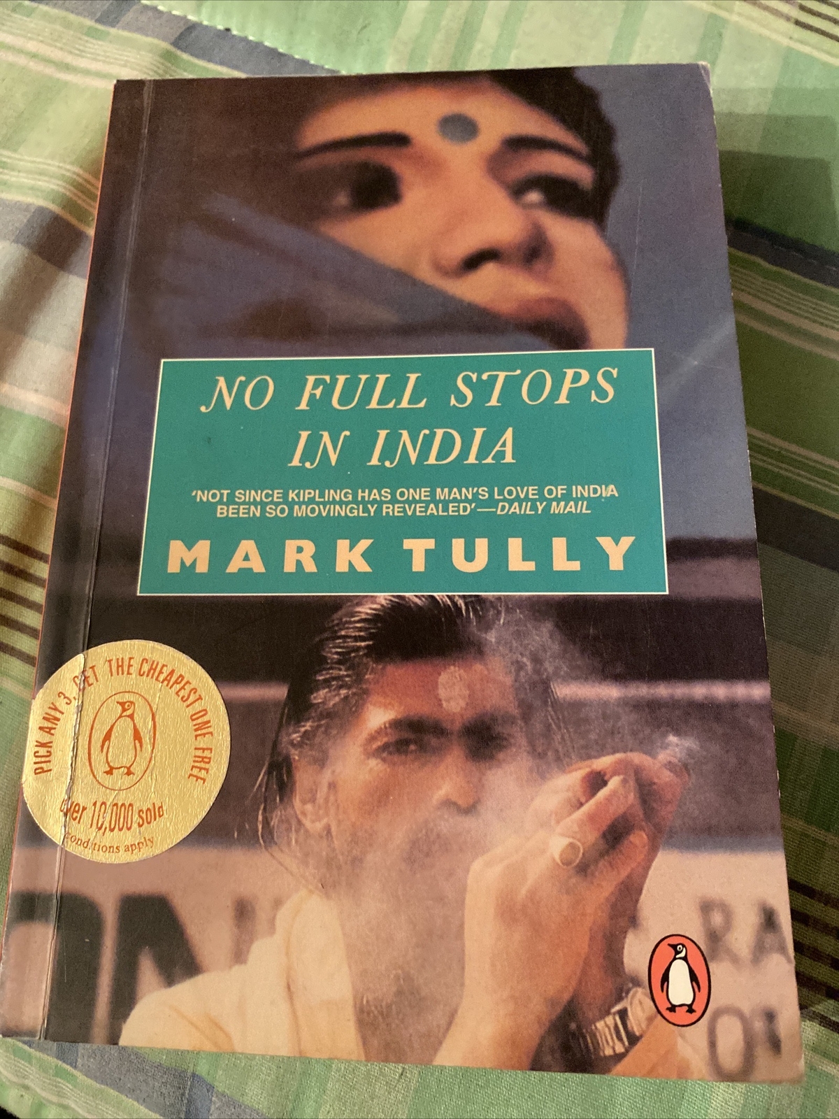 No Full Stops In India; Paperback Mark Tully 1992