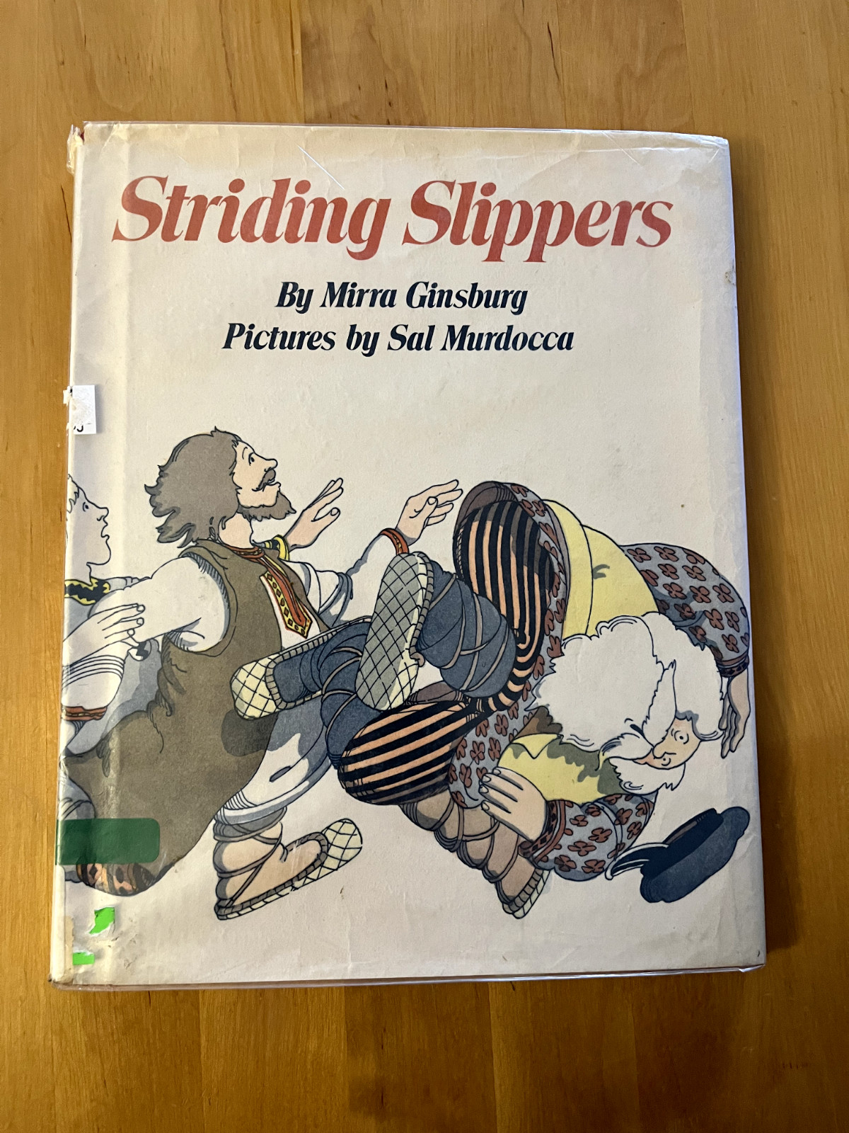 Striding Slippers Mirra Ginsburg Sal Murdocca Children’s Book 1978