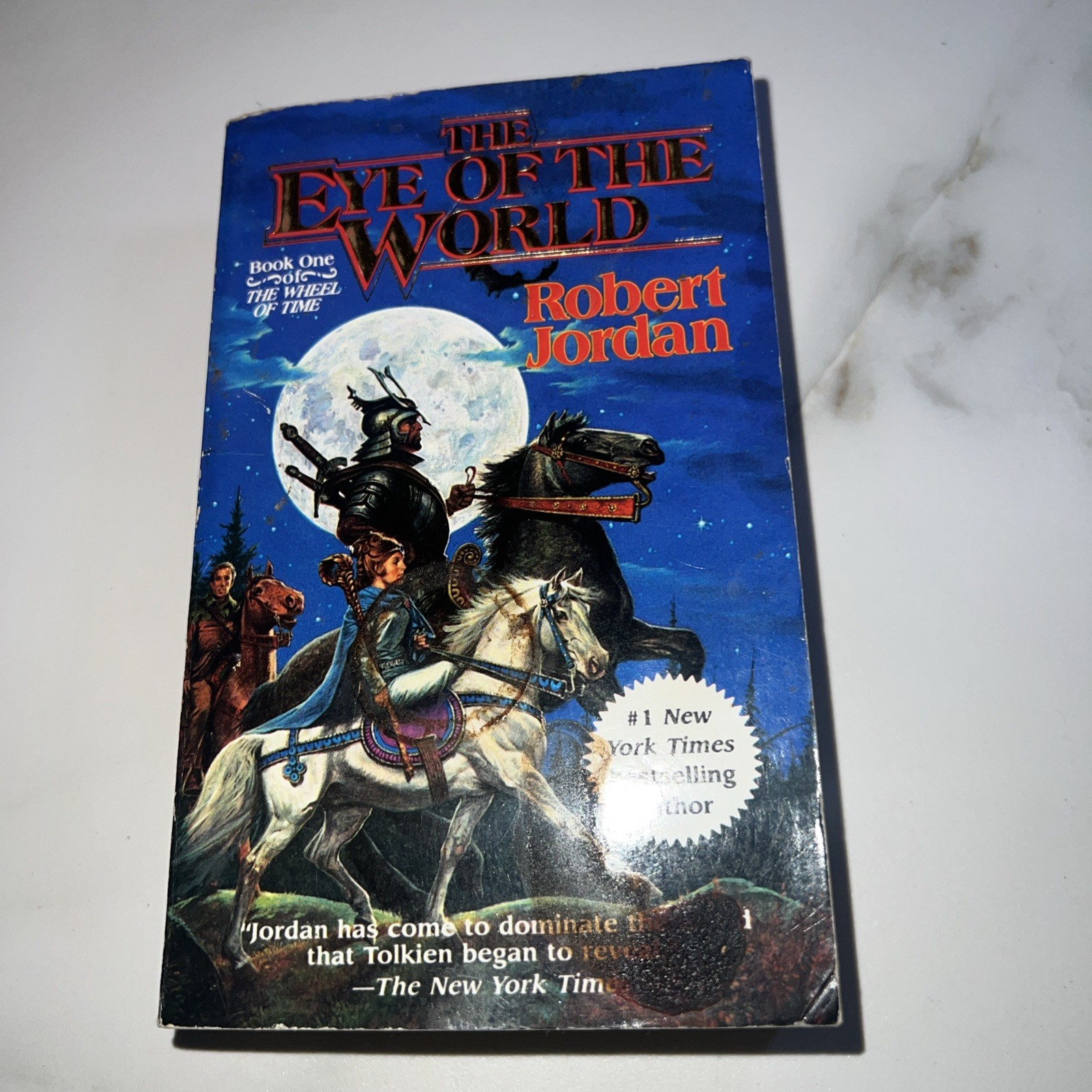 The Eye of the World by Robert Jordan-1st Edition/1st Printing 1990 PB