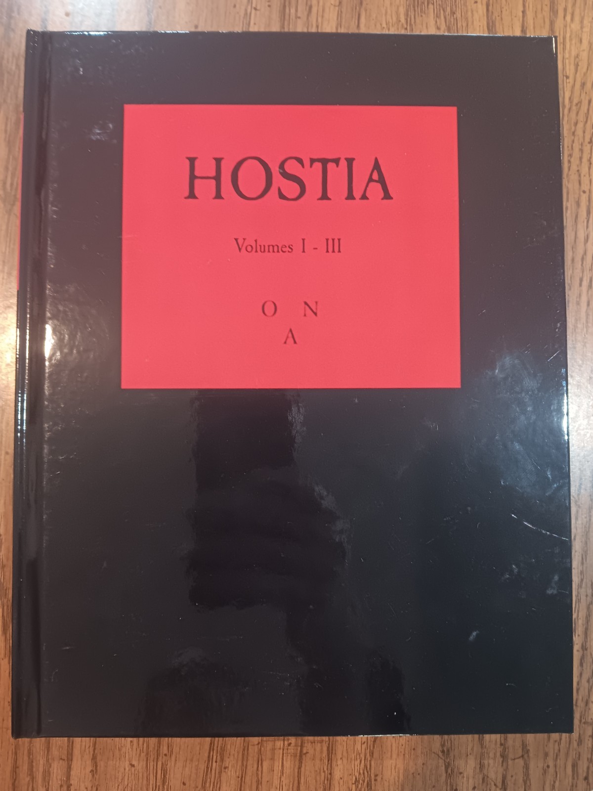 Hostia Vols I-III Facsimile Hardcover Order Of Nine Angles Anton Long Satanism