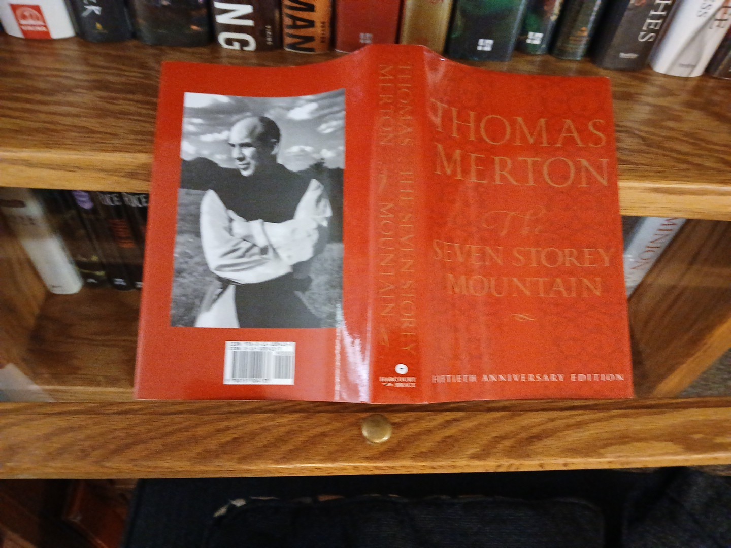 Thomas Merton 2 Books Waters of Siloe & Seven Storey Mountain 1st Print UNREAD