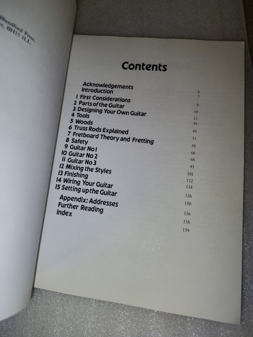 Make Your Own Electric Guitar Melvyn Hiscock 1986 Paperback DIY Guide Blandford