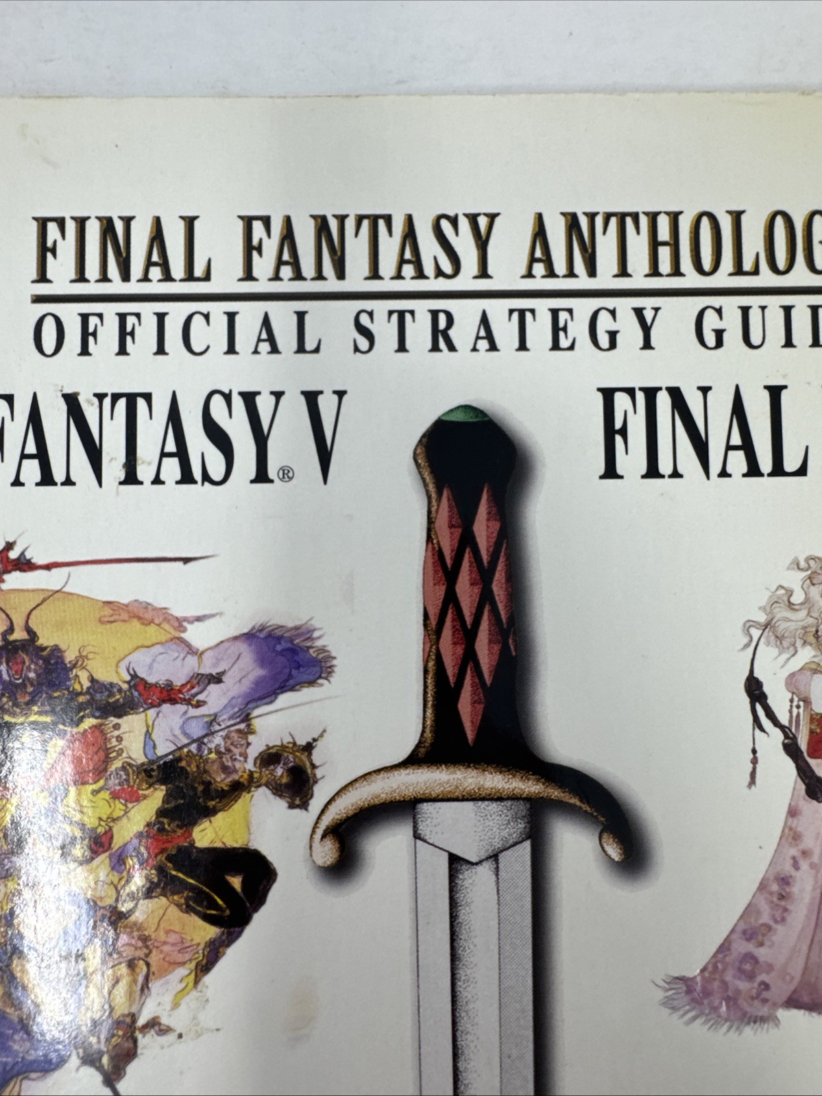 Final Fantasy Anthology Official Strategy Guide Both Games V VI Brady Games 1999