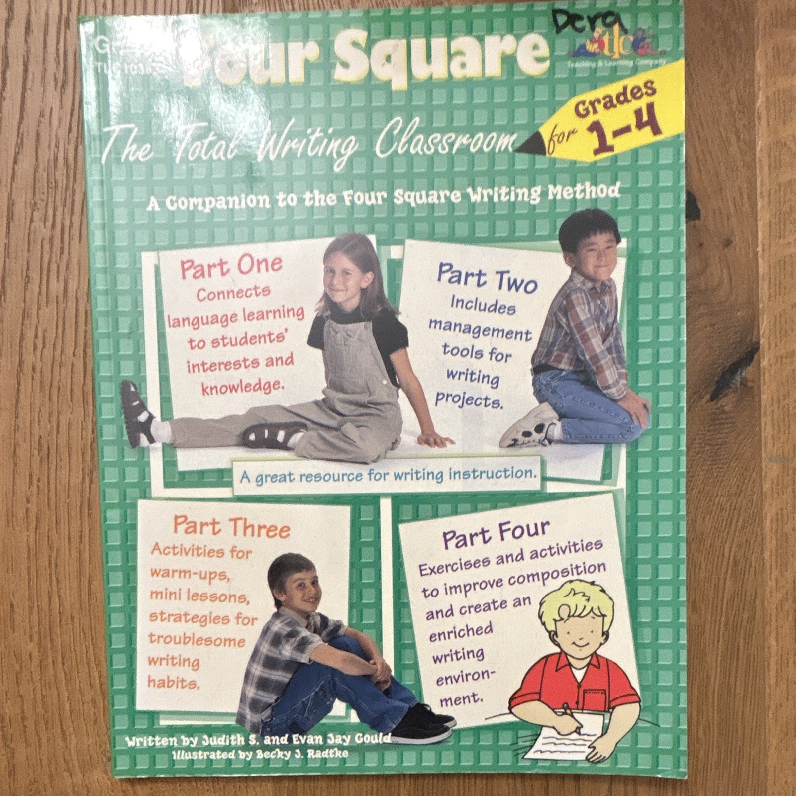 Four Square: The Total Writing Classroom PB Grades 1-4 Illustrated (1999)