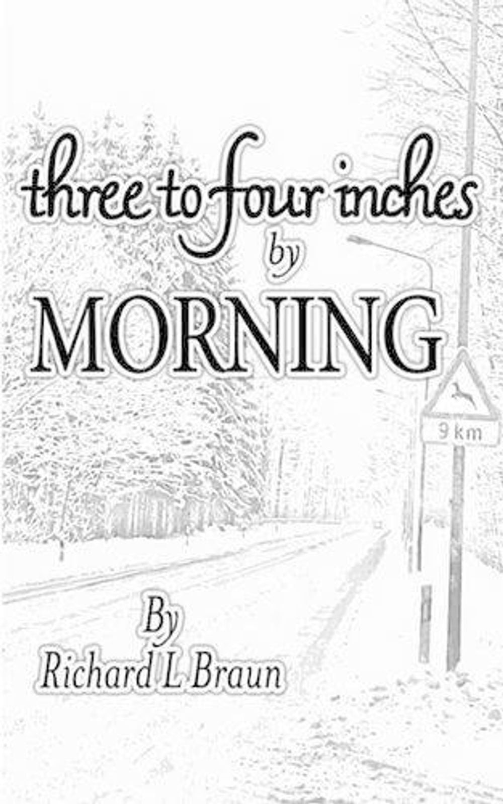 Three To Four Inches By Morning by Richard L. Braun (English) Paperback Book