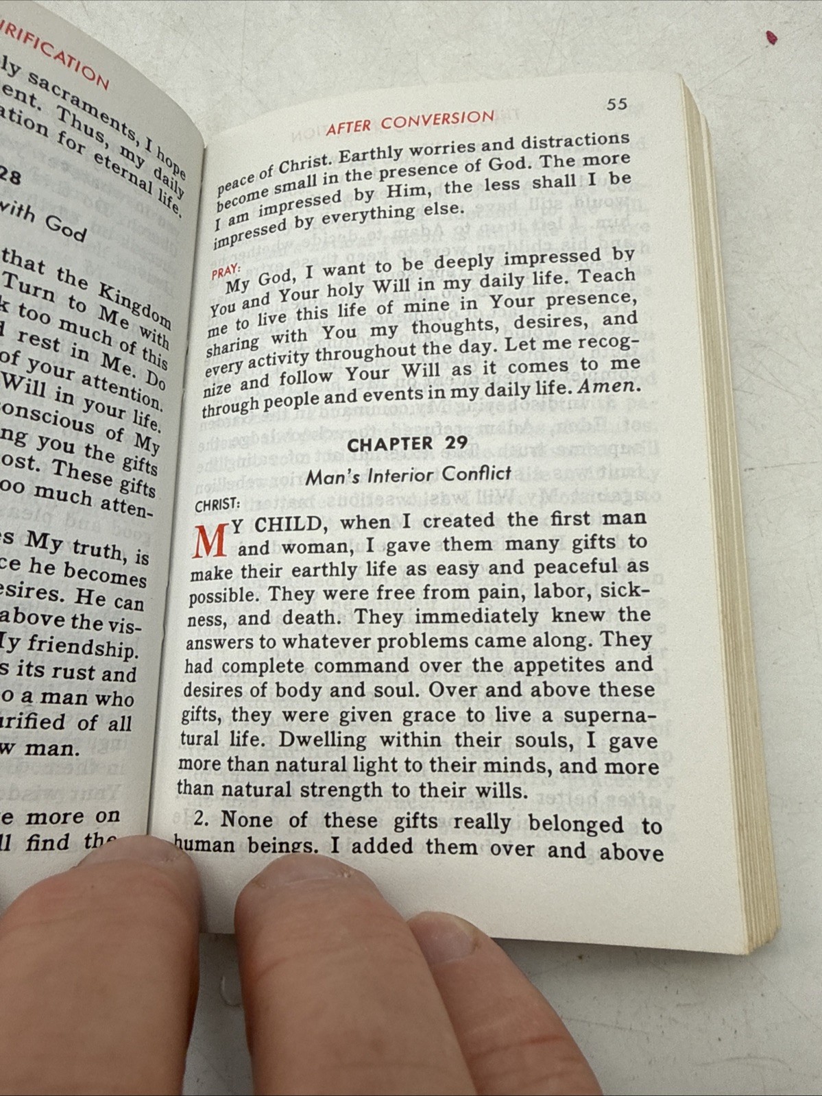 My Daily Bread Anthony J Paone 1954 Confraternity of the Precious Blood VTG