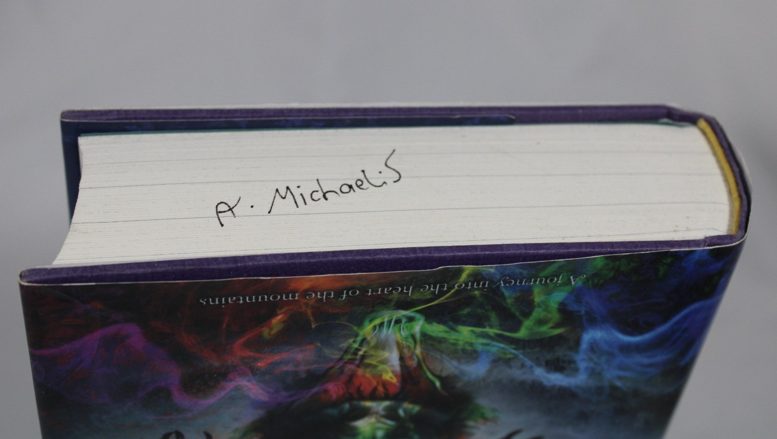 Signed ~ Dragons of Darkness by Antonia Michaelis (2010, Hardcover)