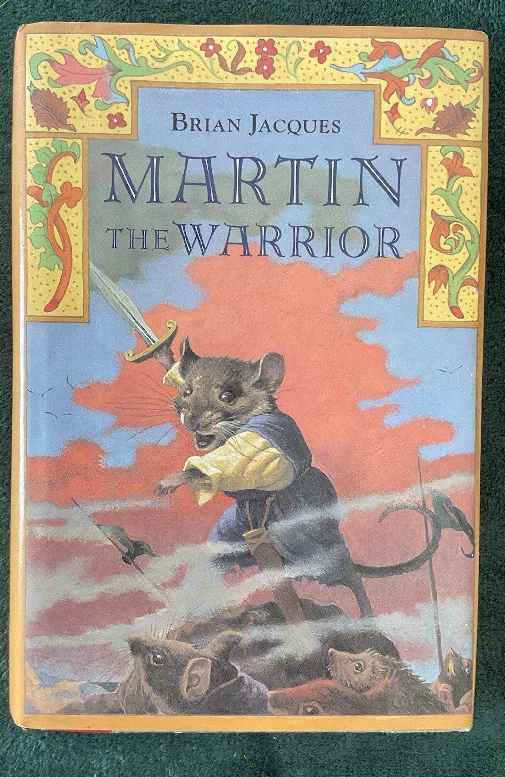 Martin the Warrior – Brian Jacques (1993, 1st Amer. Ed/1st Print) *REDWALL*
