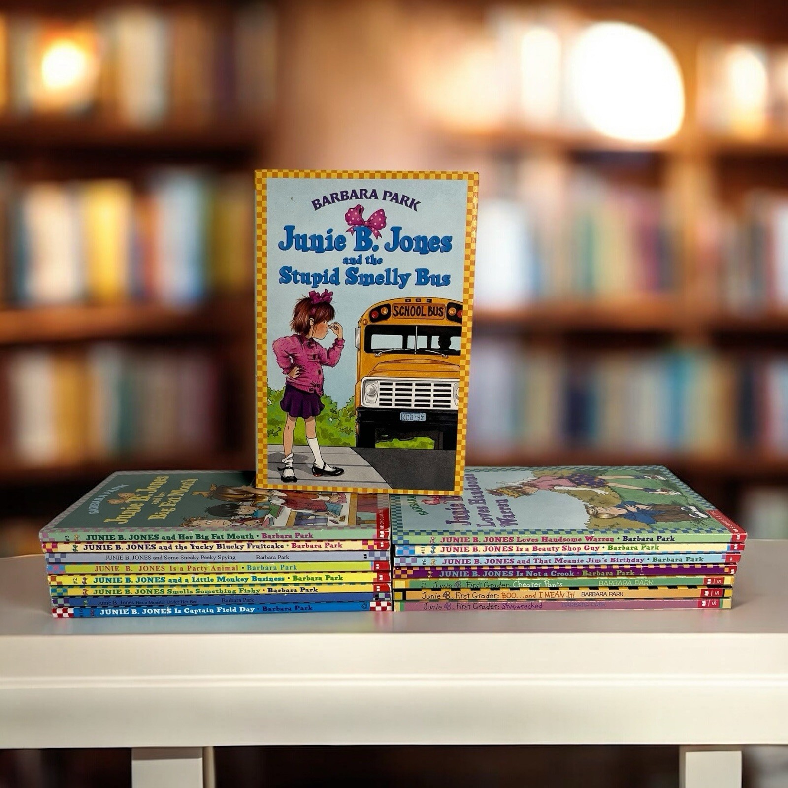 Junie B. Jones Books By Barbara Park Set Lot Of 16 Paperback Fiction Kids
