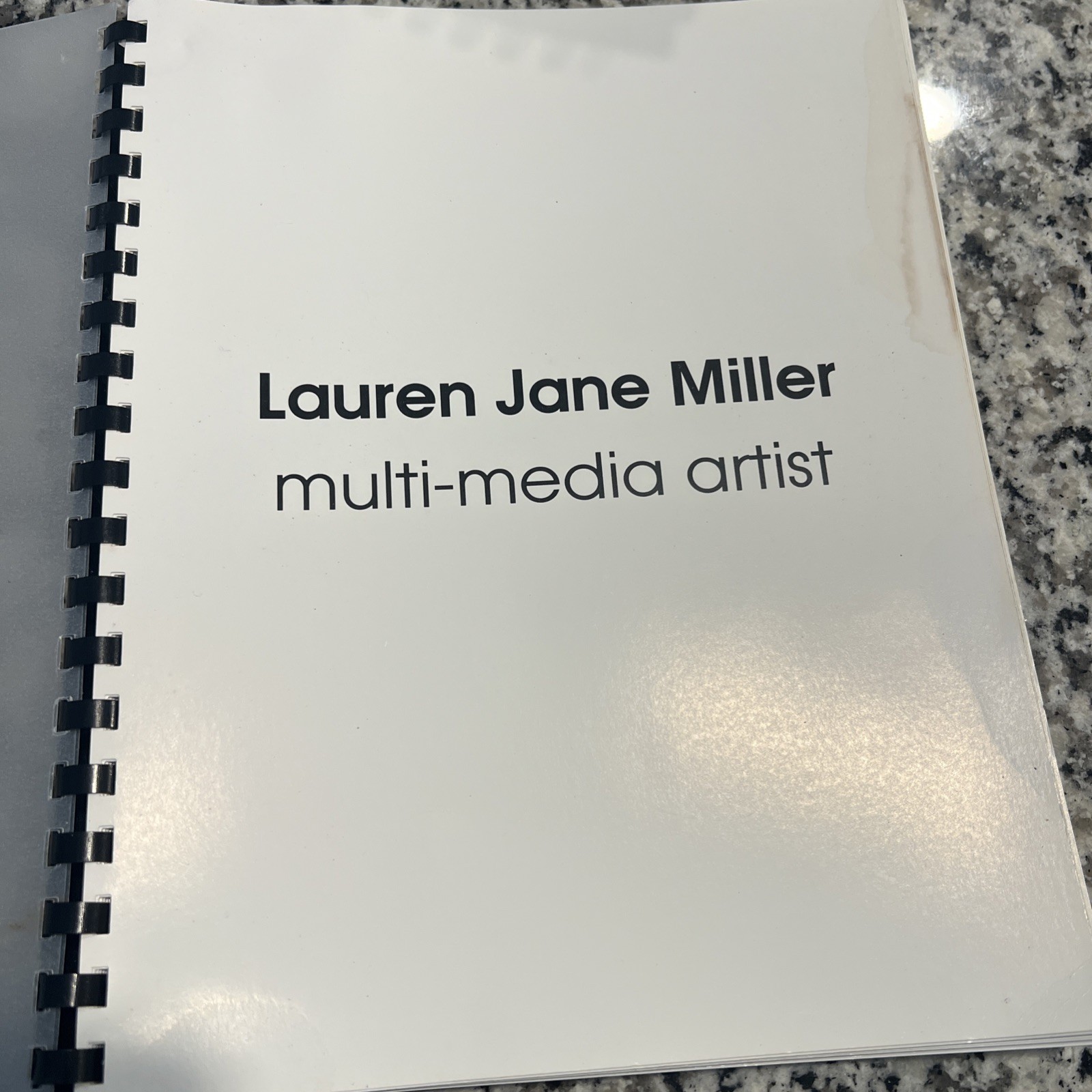 Lauren Jane Miller Multi Media Artist Book