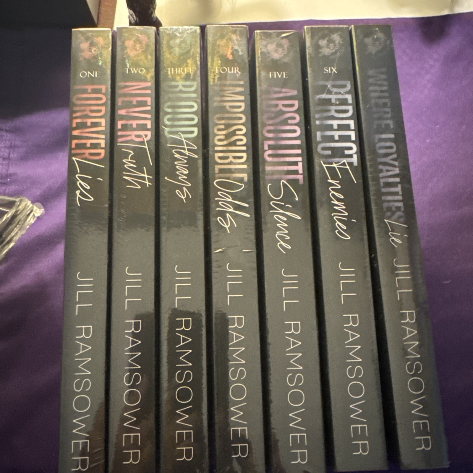 The Five Families Series Dark Mafia Spicy Romance Jill Ramsower #1-6 + Loyalty’s