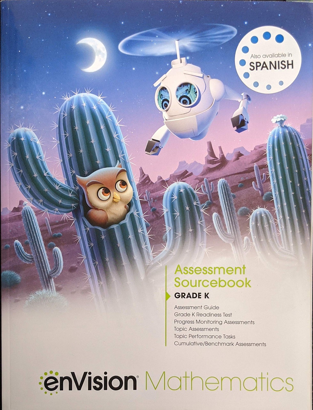 enVision Mathematics 2020 Assessment Sourcebook Grade K, c. 2020, 9780134954…