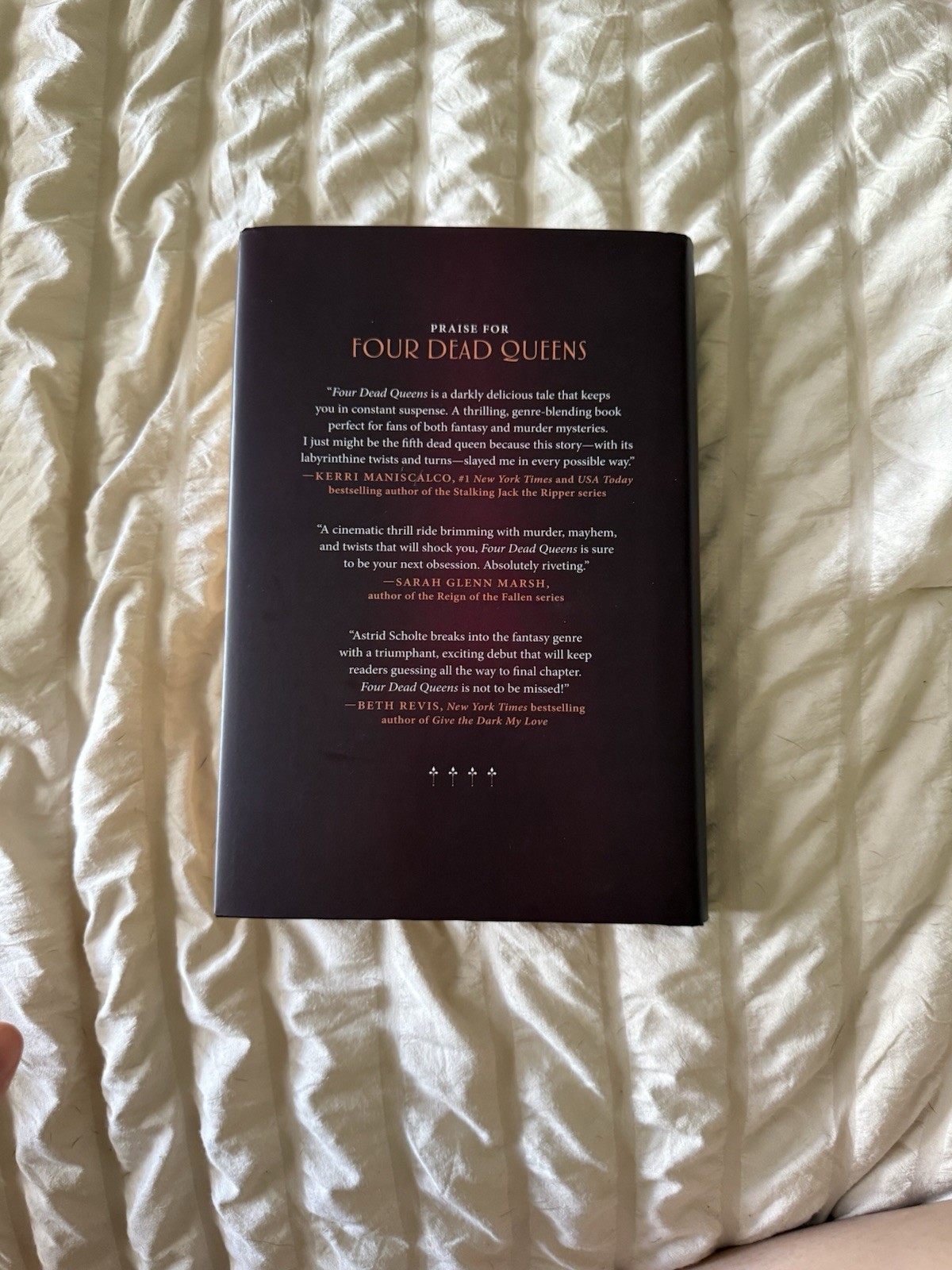 Four Dead Queens By Astrid Scholar Signed Hardcover Edition