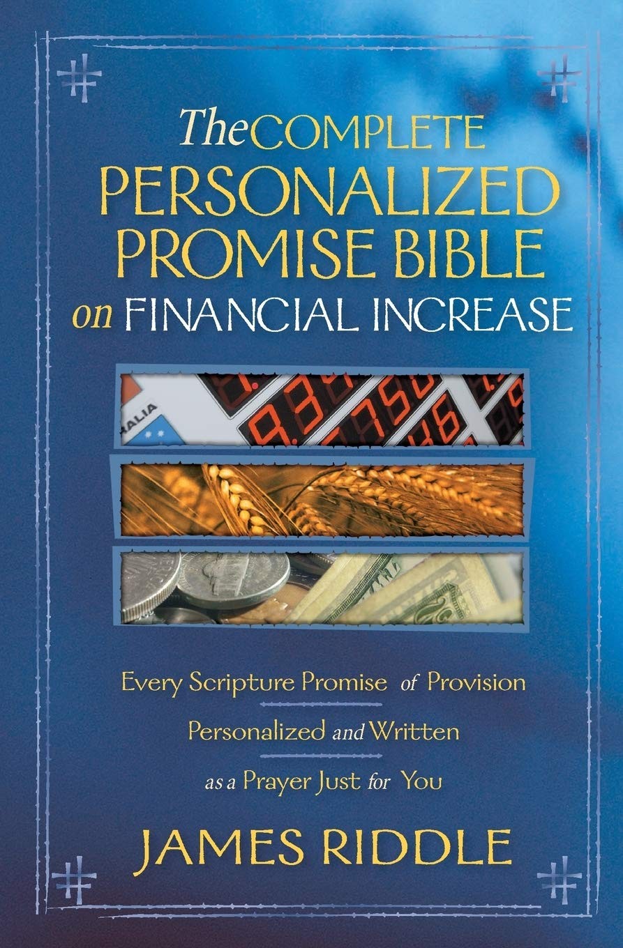 Complete Personalized Promise Bible on Financial Increase: Every Scripture Prom,