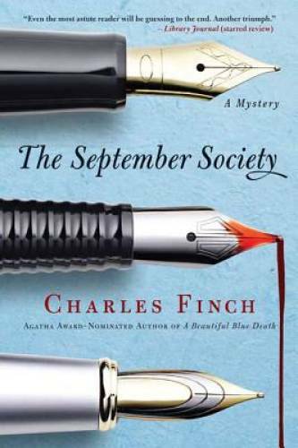 The September Society (Charles Lenox Mysteries) – Paperback – GOOD