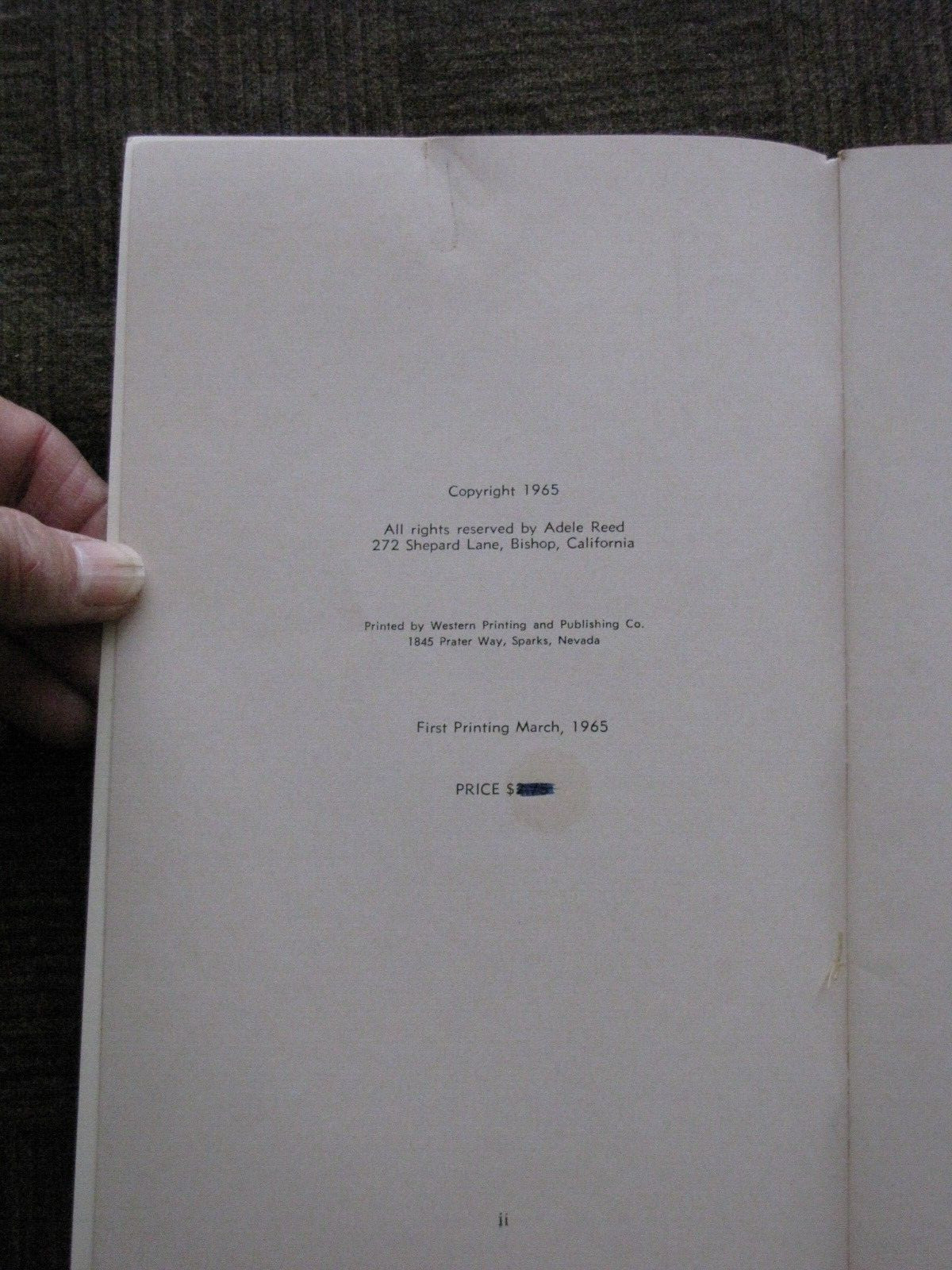 CHARM History and Heritage by Adele Reed w 78 pages First Printing ©1965