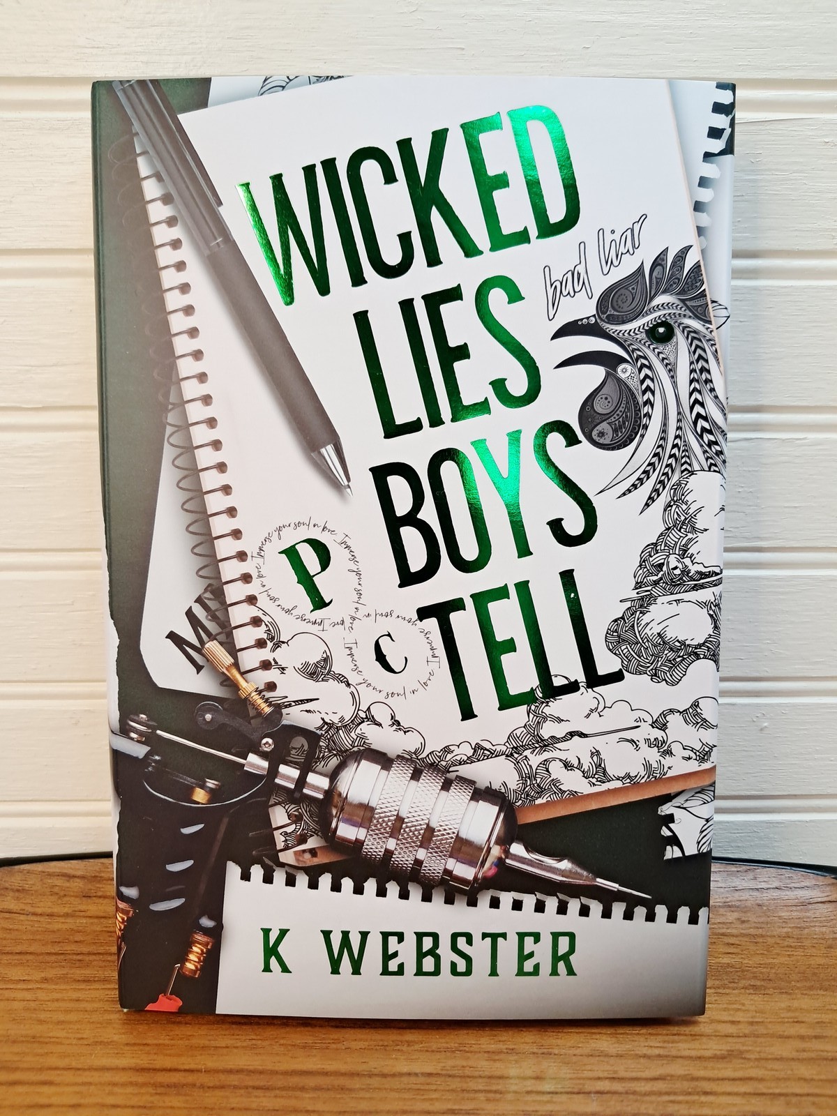 Wicked Lies Boys Tell by K Webster – Special Edition Signed Illustrated