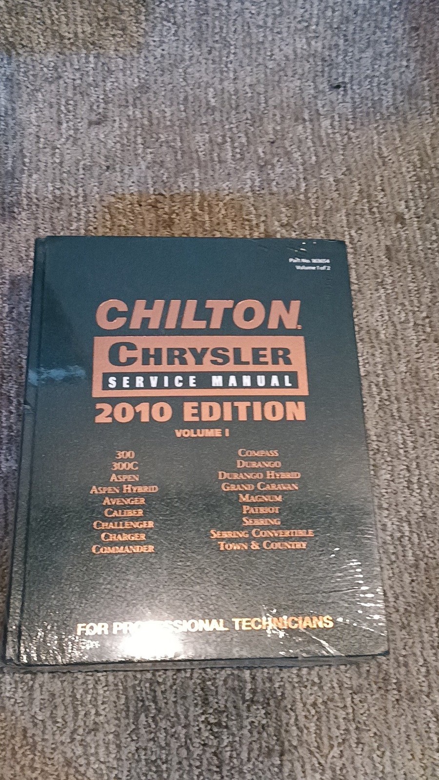 Chilton Chrysler Service Manual 2010 Edition Volume I Cengage (2010) [Sealed]