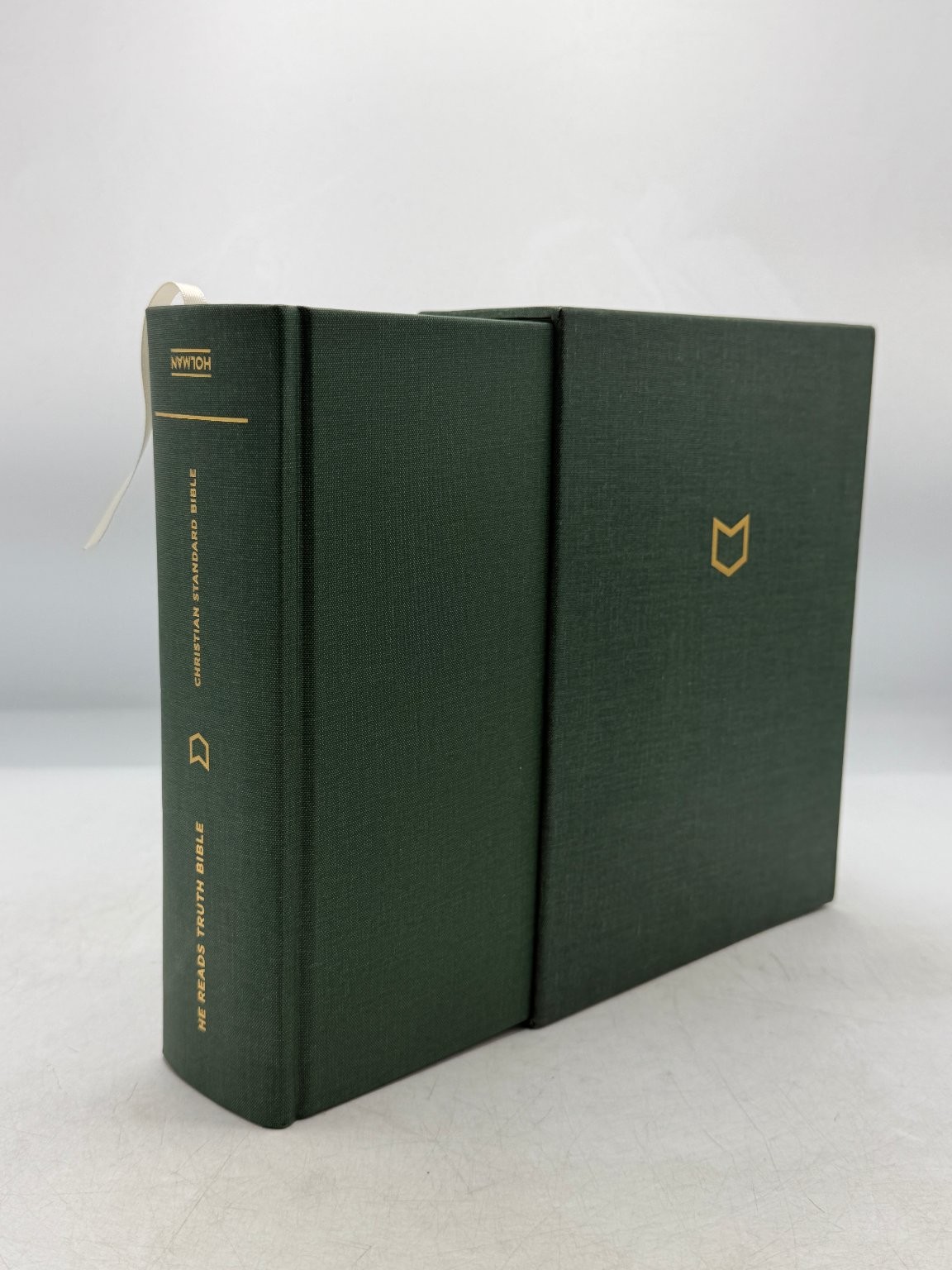 He Reads Truth Bible CSB 2019 Holman Bible Publishers Green Cloth Indexed