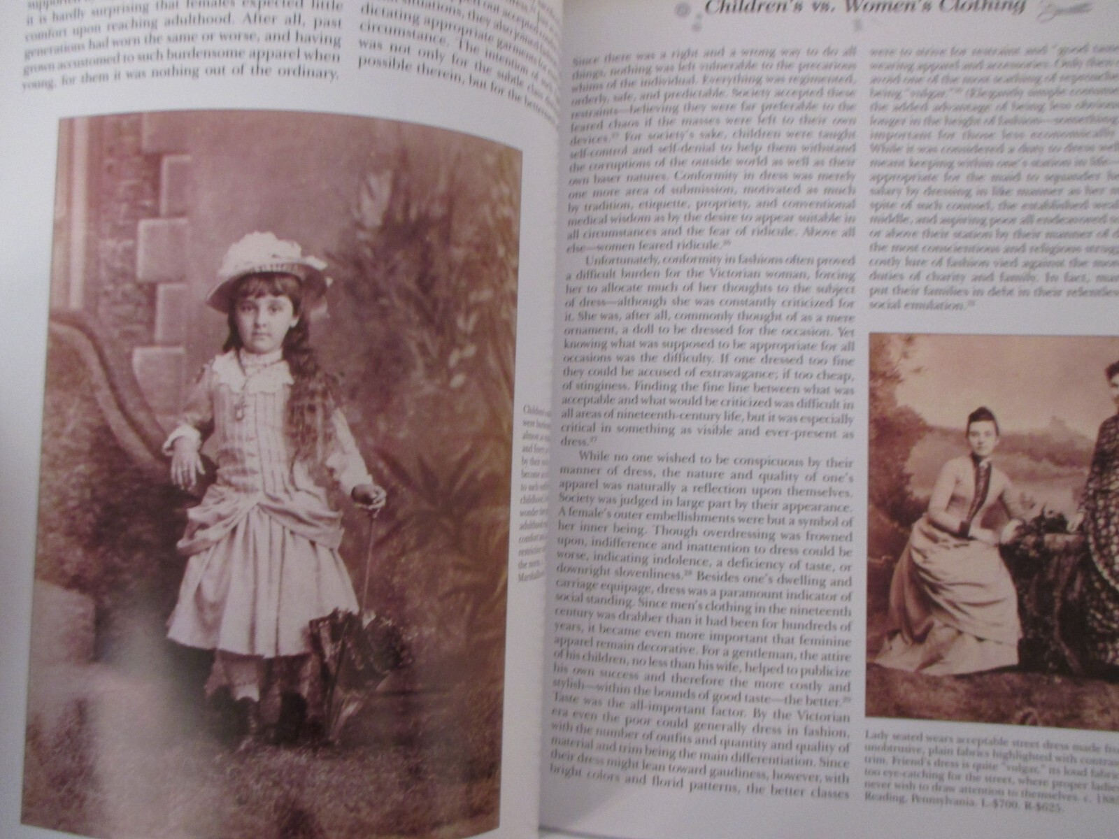 Victorian Fashions for Women and Children : Society’s Impact on Dress