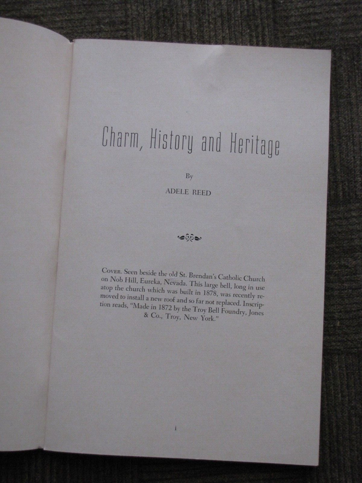 CHARM History and Heritage by Adele Reed w 78 pages First Printing ©1965