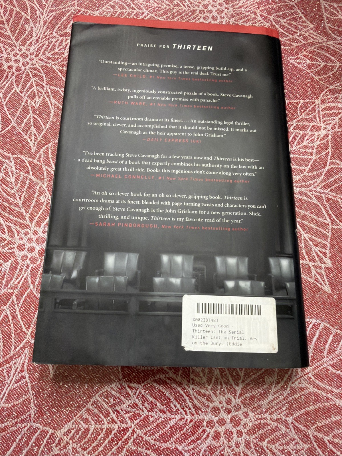Thirteen: A Novel (Eddie Flynn) – Hardcover By Cavanagh, Steve – First Edition