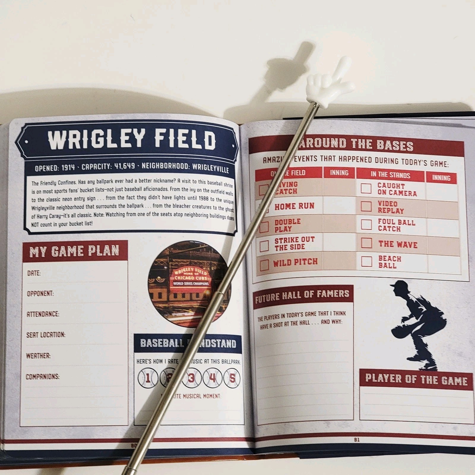 The Ballpark Bucket List Take This Out To The Ballgame! MLB Parks Scorecard