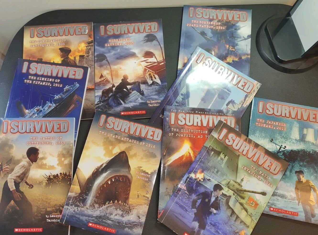 I Survived Collector’s Set of 10 Paperback Scholastic Boy Books Reluctant Reader
