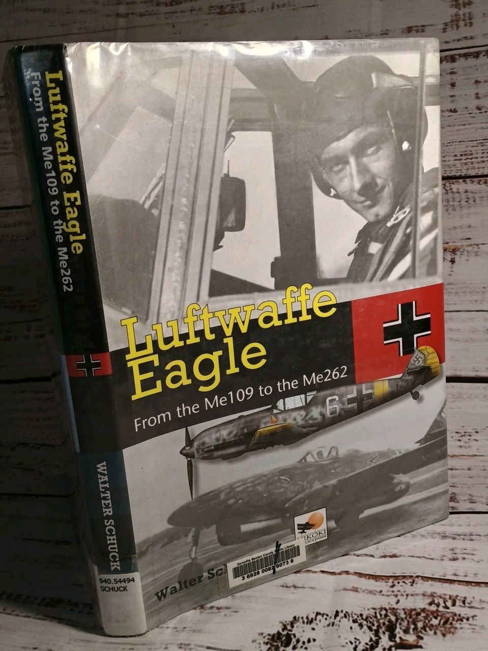 Luftwaffe Eagle Walter Schuck Me109 to Me262 Aviation Memoir EX LIBRARY GOOD