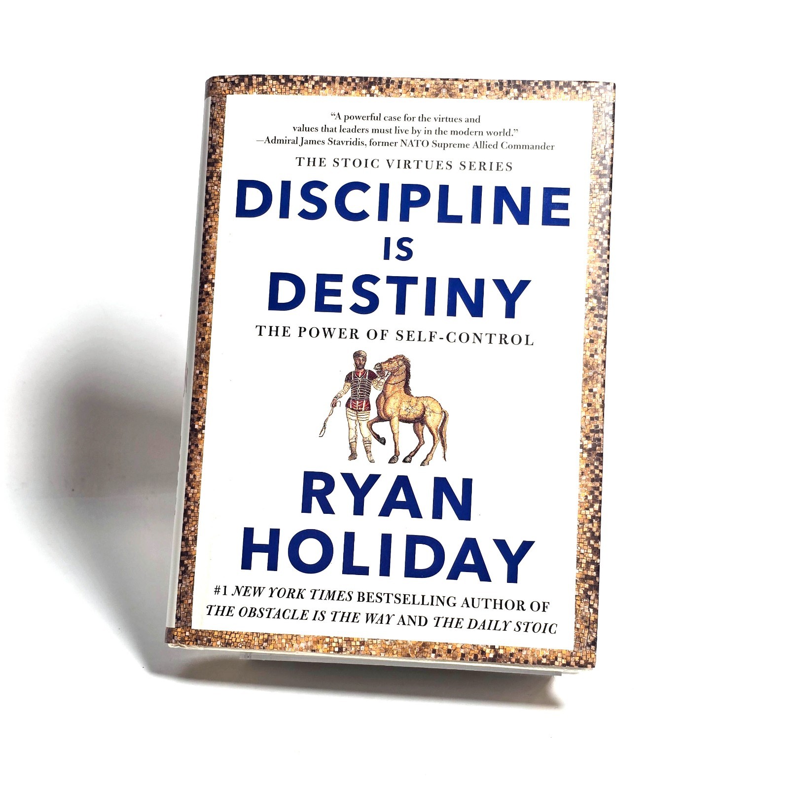 Discipline Is Destiny—AUTOGRAPHED by Ryan Holiday—HC, FREE PRIORITY MAIL (I3-148