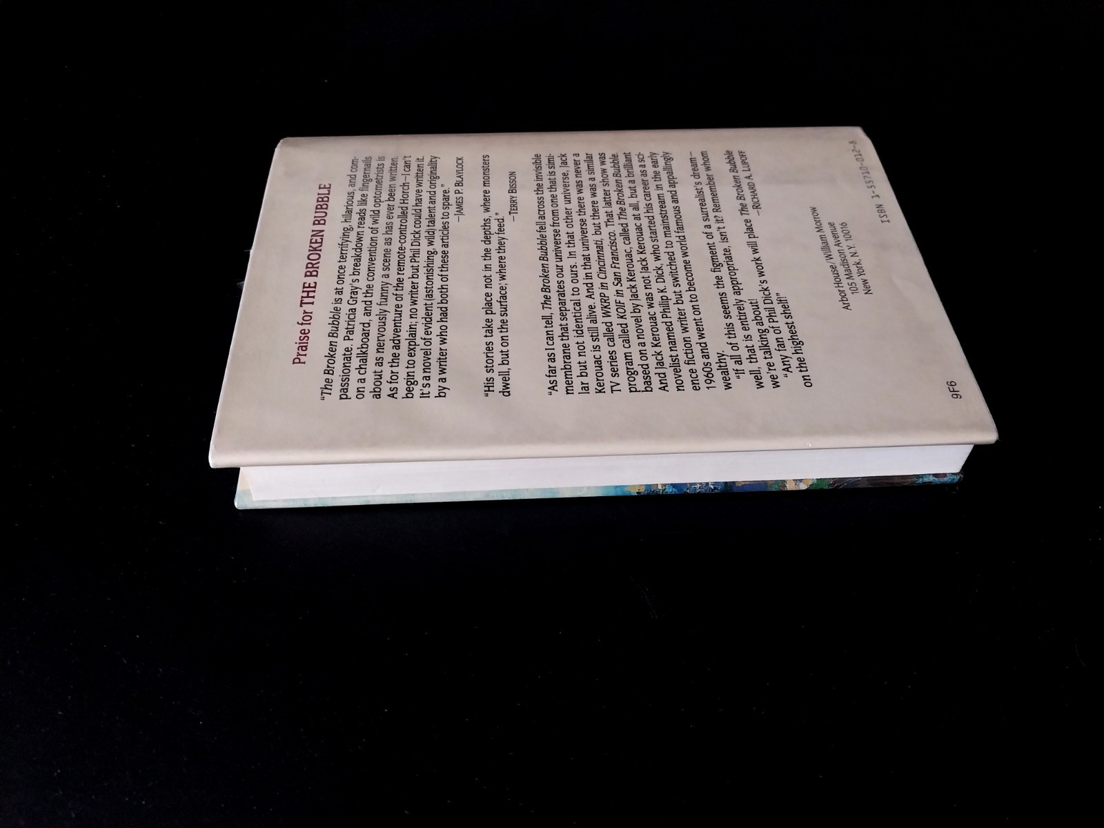 Philip K. Dick – The Broken Bubble – Arbor House First Edition 1st Printing 1988