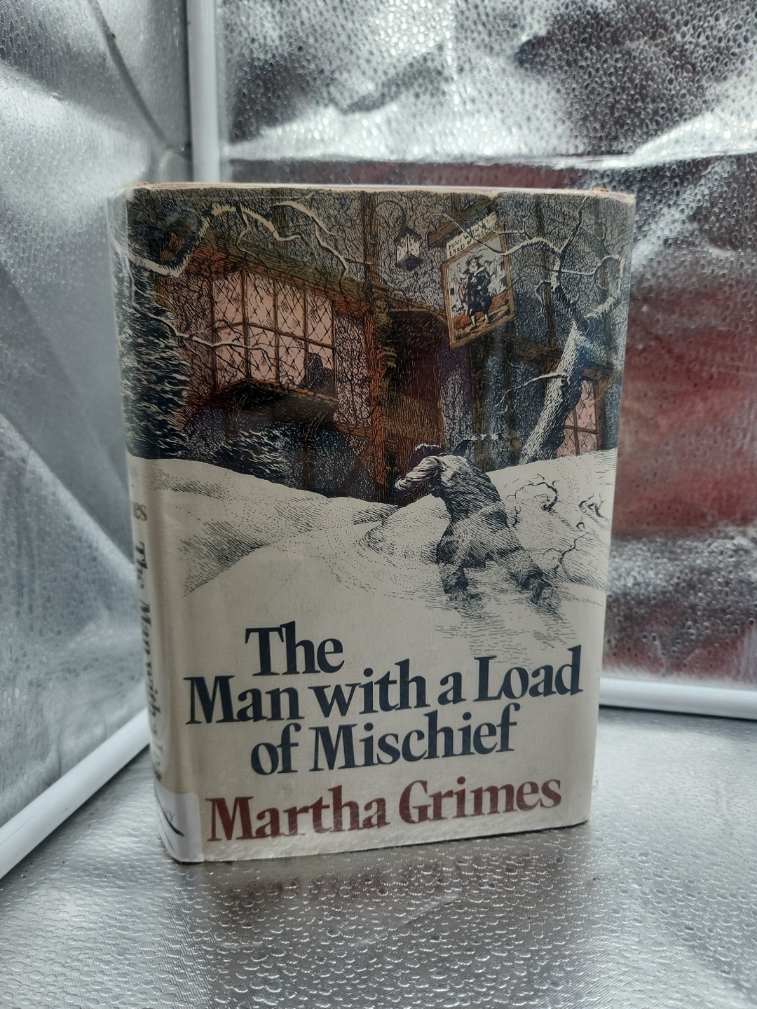 1st Edition Rare 2nd Print Martha Grimes Man Load Mischief HC DJ Richard Jury