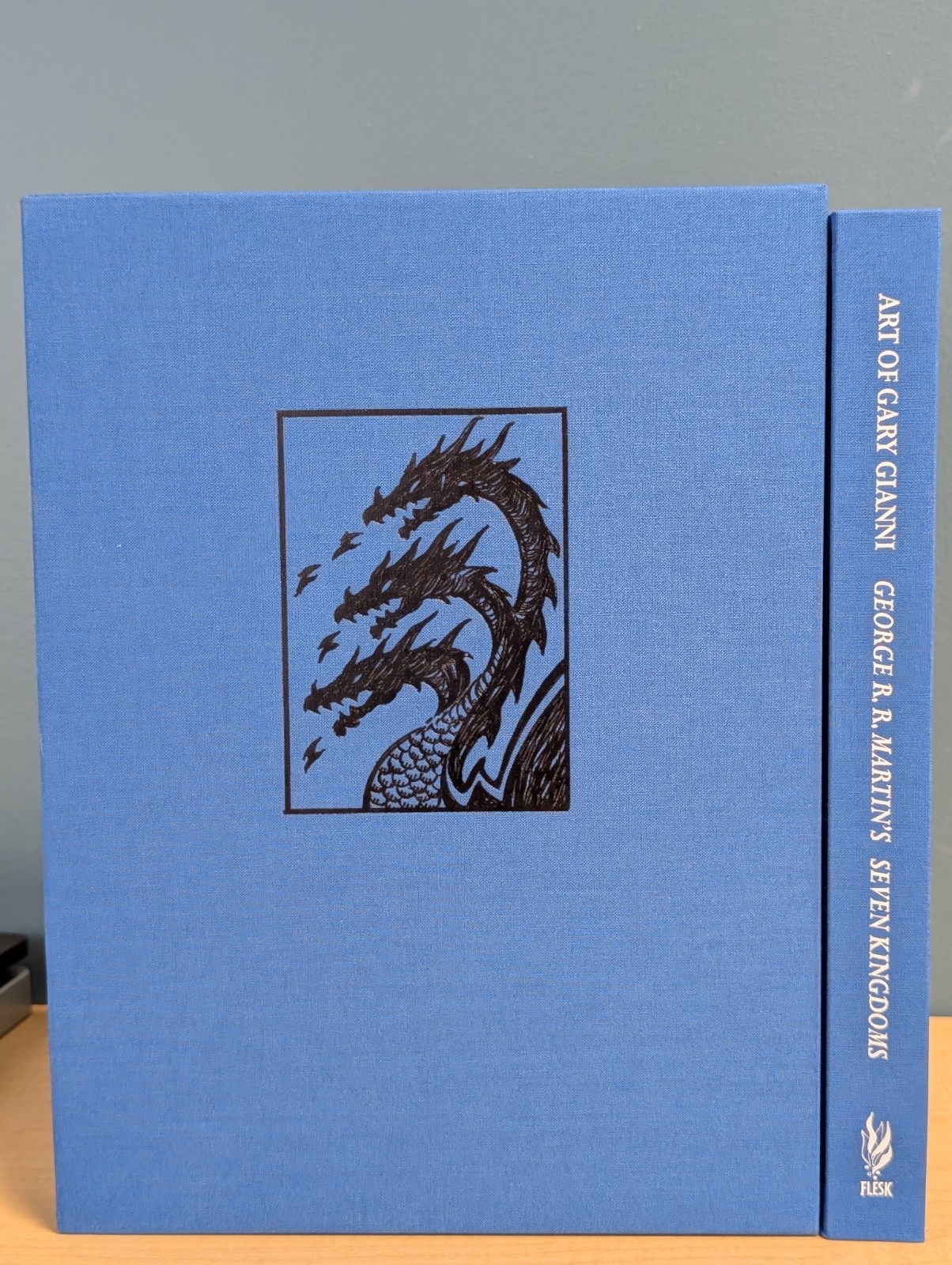 ⚔️George RR Martin ART OF GARY GIANNI Seven Kingdoms Signed Deluxe Flesk Ltd 500