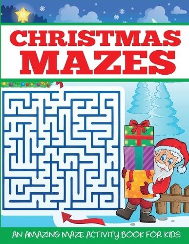 Dylanna Press Christmas Mazes (Paperback) Maze Book for Kids (UK IMPORT)