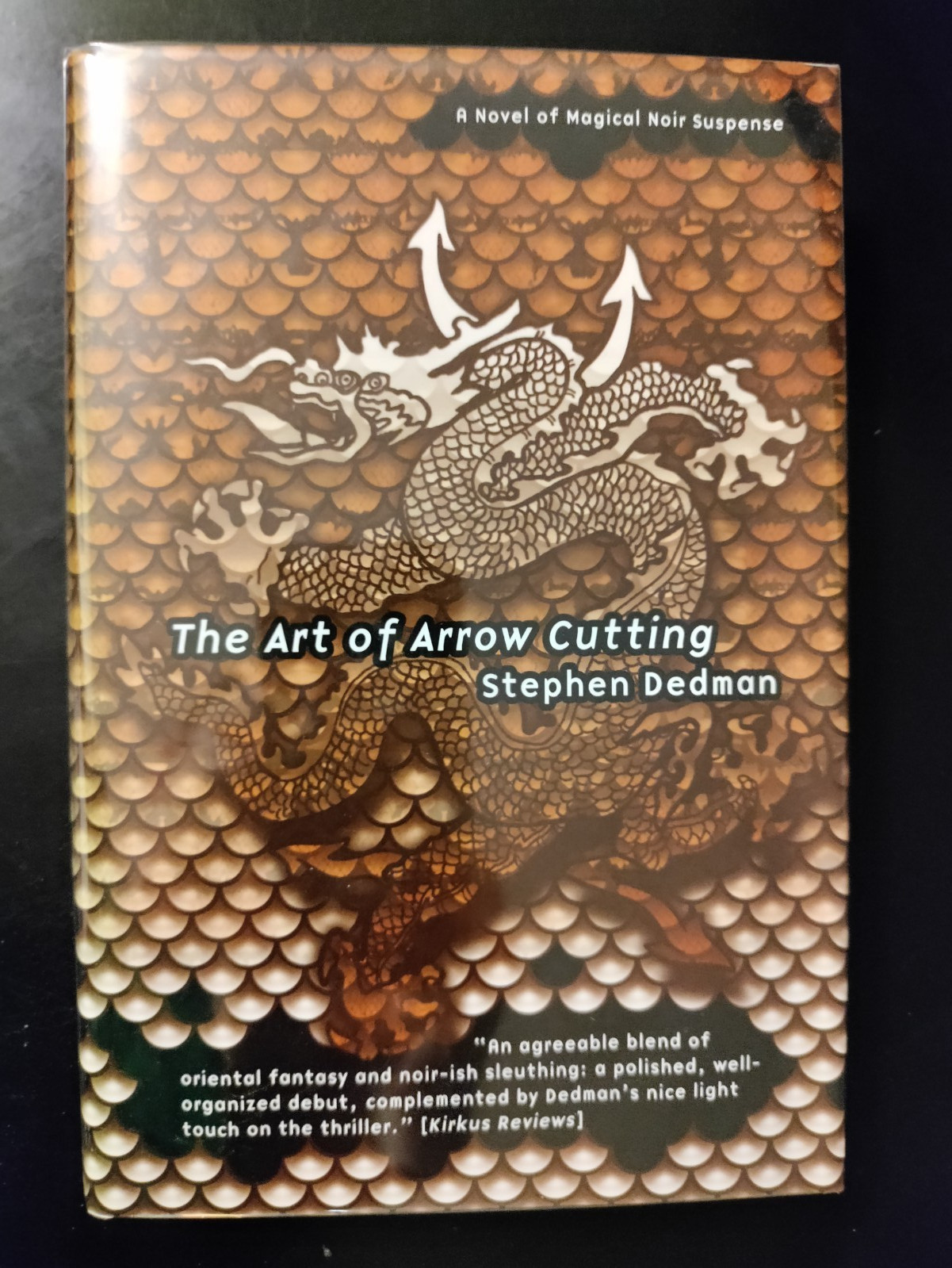 The Art of Arrow Cutting by Stephen Dedman 1997 HCDJ First Edtion/1st Printing