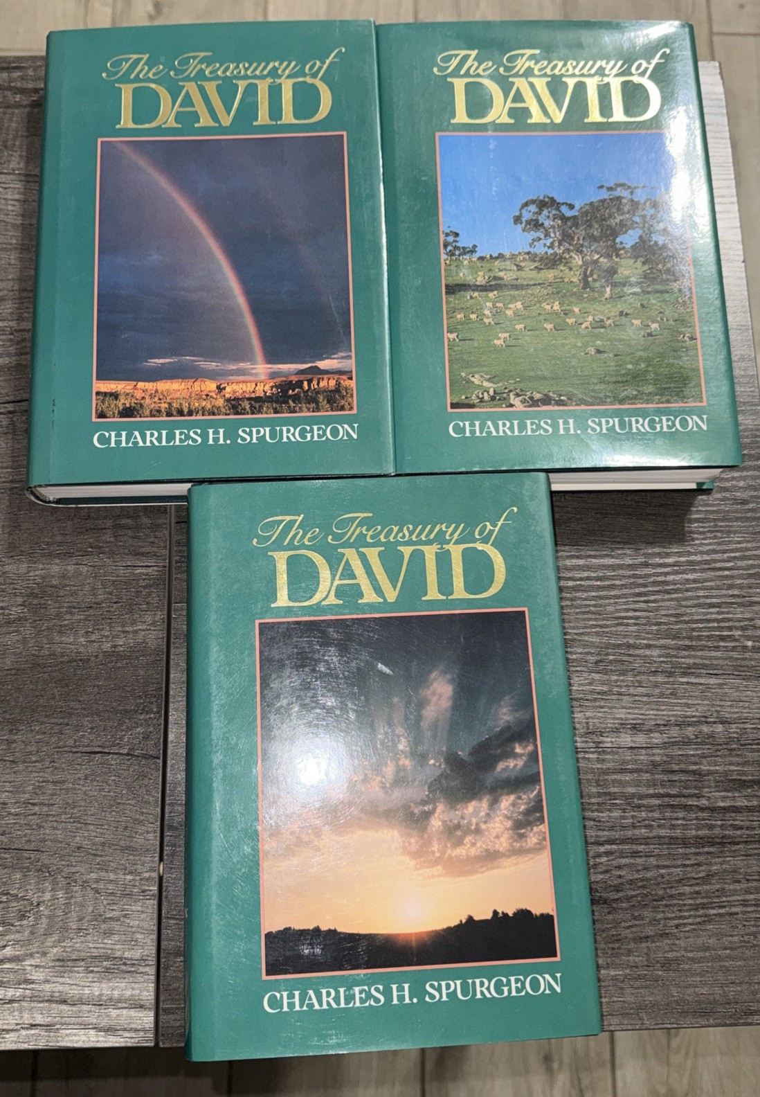 The Treasury Of David 3 Volume Set Charles Spurgeon Complete
