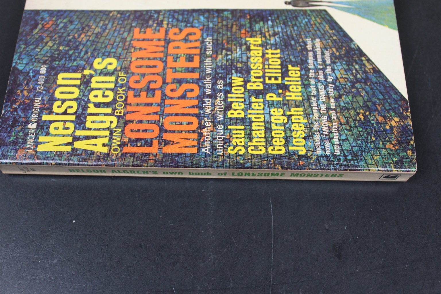 Lonesome Monsters Nelson Algren 1962 Lancer Original Anthology Pynchon Heller PB